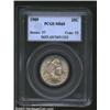 1909 25C MS65 PCGS. Light apricot patina. A lustrous Gem with an impressive strike and a virtually p
