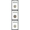 1909-D 25C MS62 ANACS, a brilliant and unabraded example with good luster; 1911 MS61 ANACS, a large.