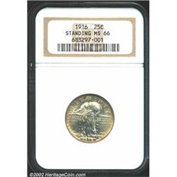 1916 25C MS66 NGC. While we typically offer several examples of this important first-year issue in o
