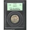 Image 1 : 1930 25C MS65 Full Head PCGS. Lovely pastel violet and gold patina. A flashy Gem that has a very goo