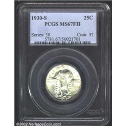 1930-S 25C MS67 Full Head PCGS. The 1930-S is no longer the rare issue it was 25 years ago after the