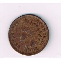 1901 Indian Head Penny