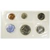 Image 1 : 1955 U.S. FLAT PACK PROOF SET IN ORIGINAL  ENVELOPE, EXCELLENT COINS!