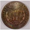 Image 2 : 1883-O MORGAN DOLLAR BU RAINBOW TONE REVERSE