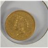 Image 1 : 1855 TYPE 2 $1 GOLD XF