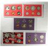 Image 2 : PROOF SETS 1981, 82, 87 W/BOX & 2006 SILVER QUARTERS, 1990 PROOF SET NO BOX