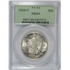 Image 1 : 1939-D Walking Liberty Half Dollar PCGS MS-64 OGH
