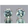 Image 1 : 1.00cttw Paraiba Stud Earring