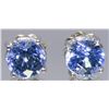 Image 1 : Tanzanite Stud Earrings