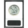 Image 2 : 1933-S 50C AU58 ANACS. Brilliant, lustrous, and sharply struck. A hint of rub on the breast of the e