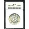 1933-S 50C MS63 ANACS. A pleasing specimen with impressive luster and a very sharp strike. A couple.