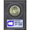 Image 2 : 1934 50C MS67 PCGS. Lustrous silver fields alternating with slight yellow patination over the centra
