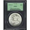 Image 1 : 1879-S S$1 MS67 PCGS. Razor sharp striking definition and silky-smooth surfaces more than justify th
