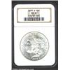 Image 1 : 1879-S S$1 MS67 NGC. Brilliant with soft, creamy mint luster, the striking details are intricately d