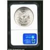 Image 2 : 1880 S$1 MS65 NGC. A brilliant and lustrous Gem with a clean cheek and attractive surfaces. A well s