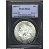 Image 1 : 1880-CC S$1 MS66 PCGS. Although Mint records indicate that 591,000 Morgan Dollars were produced at t