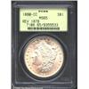 Image 1 : 1880/79-CC S$1 Reverse of 1878 MS65 PCGS. Lustrous and brilliant with exquisite fields. There is a d