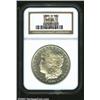 Image 1 : 1880-S S$1 MS66 NGC. A well struck and beautifully preserved Gem that has unacknowledged prooflike s