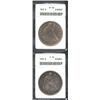 Image 1 : 1847 S$1 VF30 ANACS, deep dove-gray patina, minor rim dings near 12 o'clock on each side, moderately
