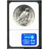 Image 2 : 1922-D S$1 MS66 NGC. Shimmering, pure white luster with a near-complete strike. The surfaces are sat