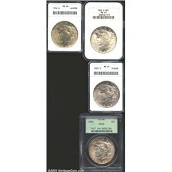 1922-S S$1 MS64 NGC, the strike is average for an S-mint Peace Dollar, and the fully frosted surface