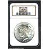Image 1 : 1923-D S$1 MS65 NGC. Near-full definition with bright white luster and light marks consistent with t