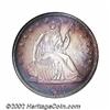 1869 50C PR67 NGC. Ex: P. Kaufman. Breen (1977) lists three different "varieties" of this proof deli