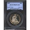 Image 1 : 1879 50C PR65 Cameo PCGS. An immensely popular date, the 1879 is the first of the low mintage Seated
