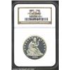 Image 1 : 1880 50C PR66 Cameo NGC. A brilliant and razor-sharp Gem with pleasing cameo contrast. Seemingly pri