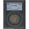 1892 50C MS65 PCGS. Tripled Die Reverse. No. 102. This variety was noted by Beistle in 1929, and it.