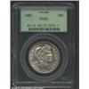 1909 50C MS62 PCGS. This is a remarkably appealing coin despite a somewhat subdued appearance. There