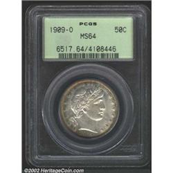 1909-O 50C MS64 PCGS. The New Orleans Mint produced its final Half Dollars, 925,400 coins to be exac