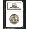 1912 50C MS63 NGC. The untoned, frosty-white surfaces possess needle sharp detail over virtually all