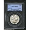 1912-S 50C MS65 PCGS. This late date S-mint Barber typically displays sharp striking definition and,
