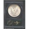 Image 2 : 1883-S S$1 MS60 PCGS. A lustrous example, but the cheek and obverse field are thoroughly bagmarked,.
