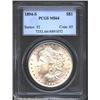 Image 1 : 1894-S S$1 MS64 PCGS. Both sides have wisps of dusky tan patina. A flashy and somewhat prooflike nea