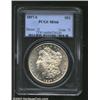 Image 1 : 1897-S S$1 MS66 PCGS. A well struck and flashy Gem that has hints of tan-brown color. A beautifully.