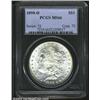 Image 1 : 1898-O S$1 MS66 PCGS. A bit softly struck above Liberty's ear, but otherwise well struck. Lightly to