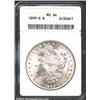 Image 1 : 1899-S S$1 MS64 ANACS. A flashy near-Gem with impressive preservation and a bold strike. Lightly ton