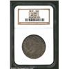 1819 50C MS62 NGC. O-108, R.3. Bright mint luster underlies the multiple shadings of gray, rose, and