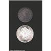1827 Square Base 2 Half Dollar MS60 Questionable Toning Uncertified, O-133, R.3 to R.4, well struck.