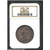1834 50C Large Date, Small Letters MS65 NGC. O-107, R.1. Warm pastel tinged iridescence adorns both.