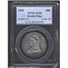 1836 50C Reeded Edge AU50 PCGS. This is a boldly detailed survivor with only the lightest wear over.
