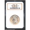 1839 50C MS64 NGC. Reeded Edge Halves are a difficult type to locate in high grade, and it seems the