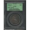 1846-O 50C Tall Date VF35 PCGS. An underappreciated variety that is much scarcer than the Medium Dat