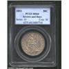 Image 1 : 1853 50C Arrows and Rays MS64 PCGS. There are whispers of olive color here and there, but the outwar