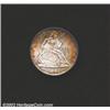 1888 50C MS64 Uncertified. Rich peripheral tobacco-brown patina. Well struck except for the upper st