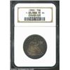 Image 3 : 1860 50C PR66 NGC. Ex: P. Kaufman. This coin is an example of Tail Hub Variety II, which is identifi