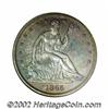 1865 50C PR67 NGC. Ex: P. Kaufman. This coin is, hands down, the finest proof 1865 Seated Half Dolla