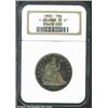 Image 3 : 1865 50C PR67 NGC. Ex: P. Kaufman. This coin is, hands down, the finest proof 1865 Seated Half Dolla